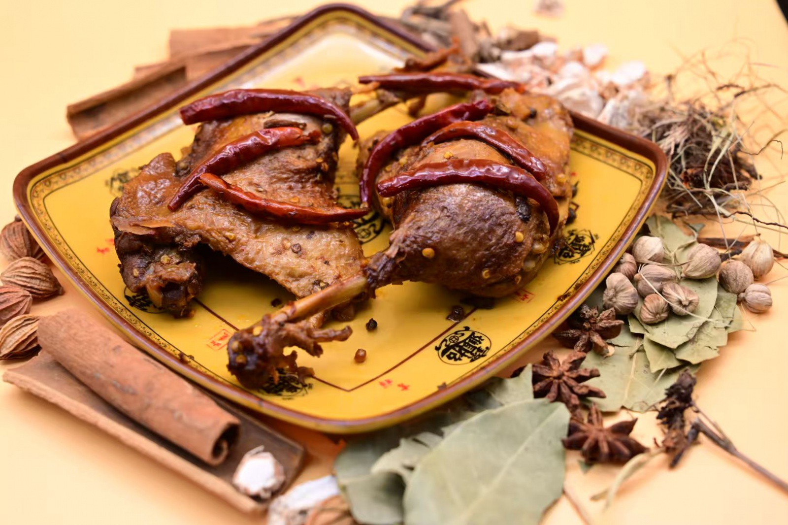 回香卤鸭腿
